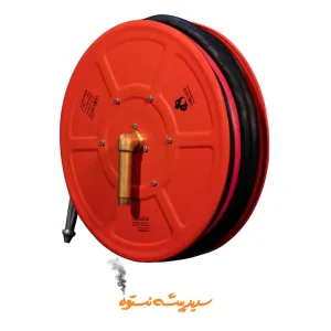 🧯🌀 قرقره هوزریل آتش‌نشانی برند سد آتش ایرانیان | شلنگ نیمه‌سخت | تاییدیه‌دار