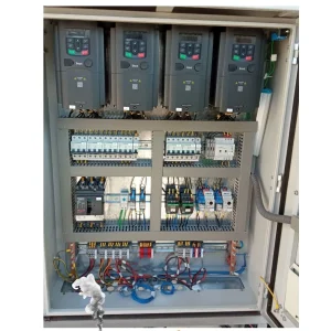 تابلو برق فن اگزاست و ساپلای پارکینگ با سناریو حریق مطابق آیین‌نامه آتش‌نشانی