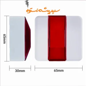 💡📟 ریموت اندیکاتور اعلام حریق کانونشنال برند زیتکس | مدل Zx-B100 | نمایش وضعیت دتکتور، مناسب سیستم متعارف